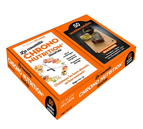 Coffret La nouvelle chrono nutrition illustrée - Inclus le livre et 50 fiches recettes: 50 recettes inédites