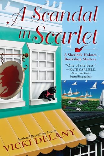 A Scandal in Scarlet (A Sherlock Holmes Bookshop Mystery, Band 4) von Crooked Lane Books