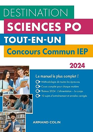 Destination Sciences Po - Concours commun IEP 2024: Tout-en-un (2024)