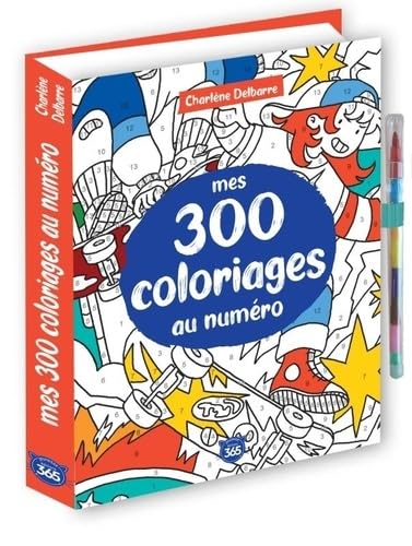 Mes 300 coloriages au numéro, un crayon multi-mines offert: Avec 1 crayon multi-mines offert Mes 300 coloriages au numéro, un crayon multi-mines offert: Avec 1 crayon multi-mines offert von 365 PARIS