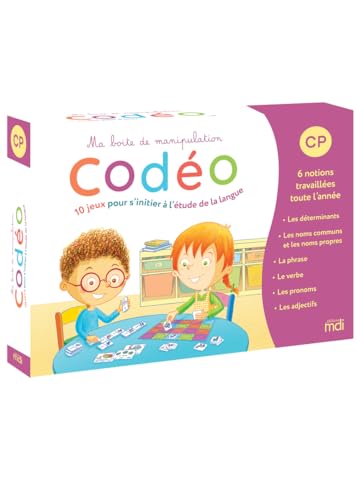 Codeo - Etude de la langue CP - Boite de manipulation Codeo - Etude de la langue CP - Boite de manipulation von MDI