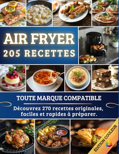 Aifryer 205 recettes faciles: Toute marque compatible von AFNIL