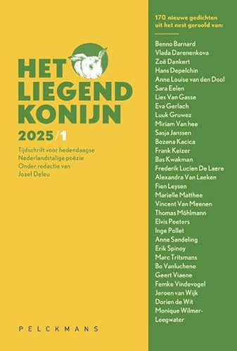 Het Liegend Konijn (jg. 23 nr. 1): Tijdschrift voor hedendaagse Nederlandstalige poëzie von Pelckmans Uitgevers