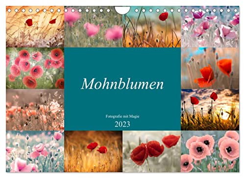 Mohnblumen - Fotografie mit Magie (Wandkalender 2023 DIN A4 quer): Ein Wandkalender mit wunderschönen Fotokunst-Bildern der Mohnblume (Monatskalender, 14 Seiten ) (CALVENDO Natur)