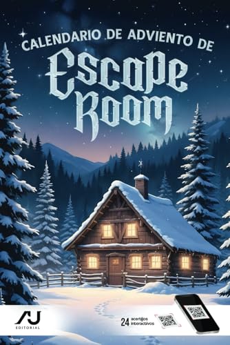Calendario de Adviento de Escape Room: 24 acertijos desafiantes para la temporada navideña (lógica, rompecabezas y más) von AU Book Publishing