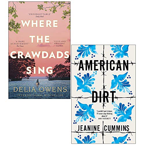 Where the Crawdads Sing by Delia Owens and American Dirt by Jeanine Cummins 2 Books Collection Set - Delia Owens