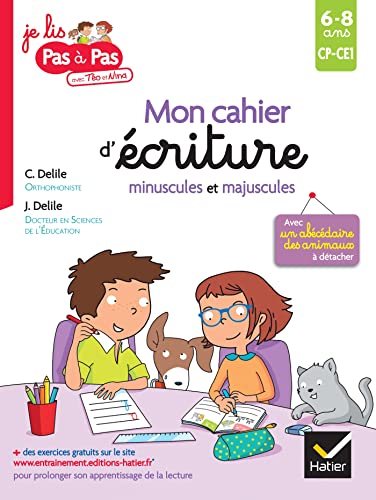 Pas a pas: Methode d'ecriture/Cahier minuscules et majuscules