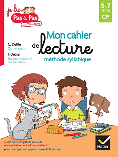 Pas a pas: Methode de lecture syllabique/Cahier de lecture