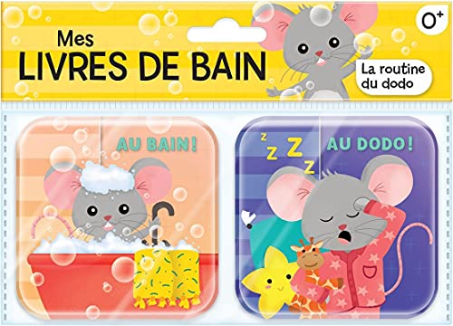 Mes livres de bain - La routine du dodo: Au bain ! ; Au dodo ! von CRACKBOOM