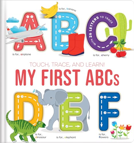 Touch, Trace, and Learn!: My First ABCs von Crackboom! Books