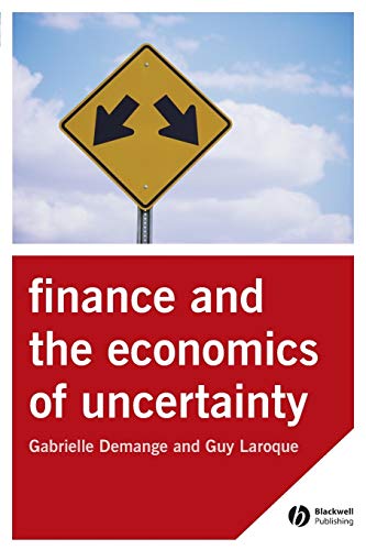 Finance & Economics of Uncertainty von Wiley-Blackwell