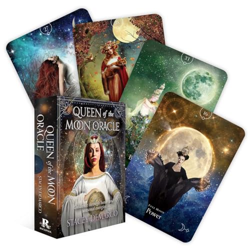 Queen of the Moon Oracle: Guidance through lunar and seasonal energies (Rockpool Oracle Cards)