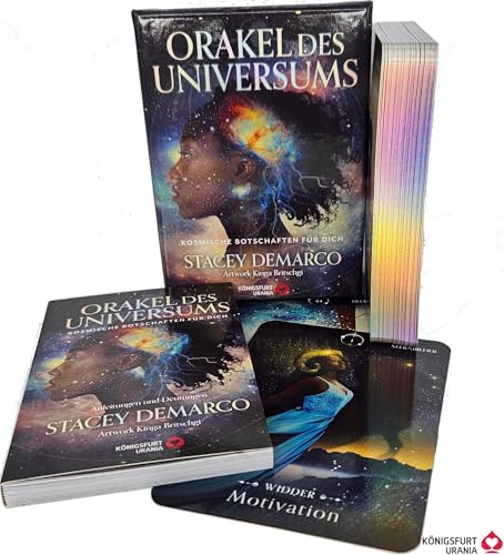 Orakel des Universums - Kosmische Botschaften für Dich: 44 Karten mit Silberschnitt und 144-seitiges Booklet von Königsfurt-Urania