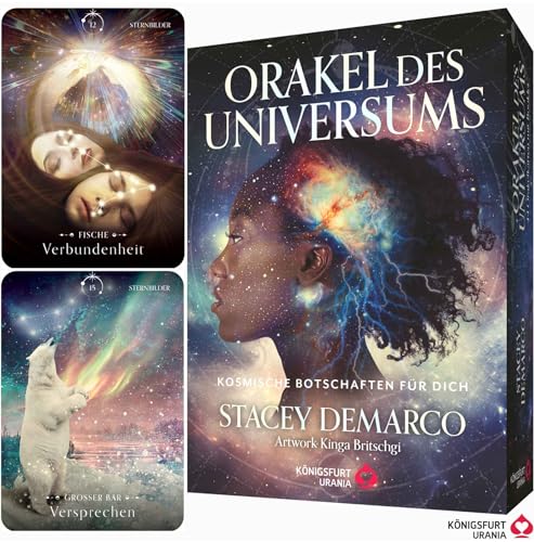Orakel des Universums - Kosmische Botschaften für Dich: 44 Karten mit Silberschnitt und 144-seitiges Booklet Orakel des Universums - Kosmische Botschaften für Dich: 44 Karten mit Silberschnitt und 144-seitiges Booklet
