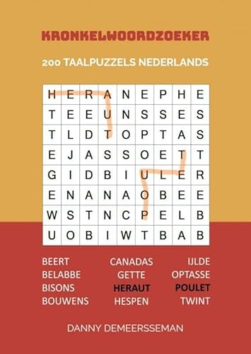 Kronkelwoordzoeker: 200 Taalpuzzels Nederlands von Maak je eigen onderwijsboek