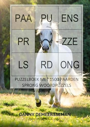 Paardensprong Puzzels: Puzzelboek met 1500 paardensprong woordpuzzels von Maak je eigen onderwijsboek
