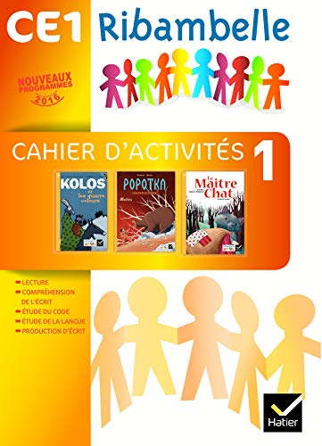 Ribambelle CE1 serie jaune ed. 2016 - cahier d'activites 1 + livret d'entrainement 1: Cahier d'activités 1 + Livret d'entraînement à la lecture