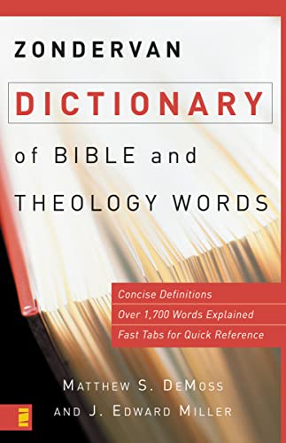 Zondervan Dictionary of Bible and Theology Words von HarperCollins