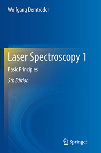 Laser Spectroscopy 1: Basic Principles