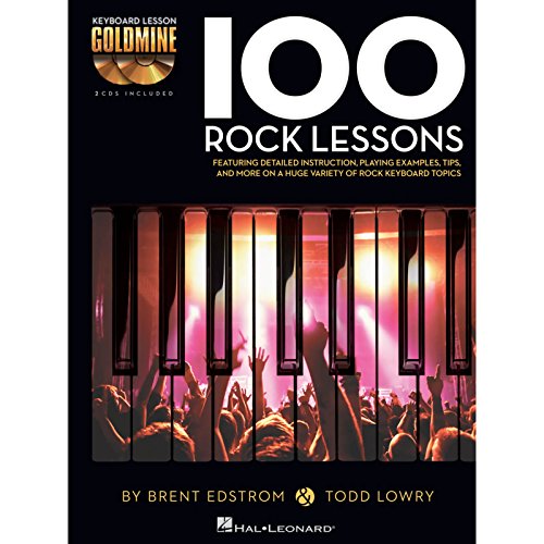 Keyboard Goldmine 100 Rock Lessons: Noten, CD (2) für Klavier (Keyboard Lesson Goldmine): Keyboard Lesson Goldmine Series von Hal Leonard