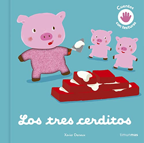 Los tres cerditos. Cuento con texturas (Cuentos clásicos con texturas) von Timun Mas Infantil