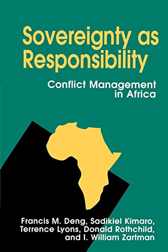 Sovereignty as Responsibility: Conflict Management in Africa von Brookings Institution Press