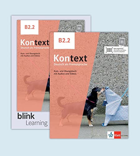Kontext B2.2 - Media Bundle BlinkLearning: Deutsch als Fremdsprache. Kurs- und Übungsbuch mit Audios/Videos inklusive Lizenzcode BlinkLearning (14 Monate)
