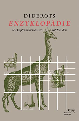 Diderots Enzyklopädie: Mit Kupferstichen aus den Tafelbänden (Foliobände der Anderen Bibliothek, Band 14)
