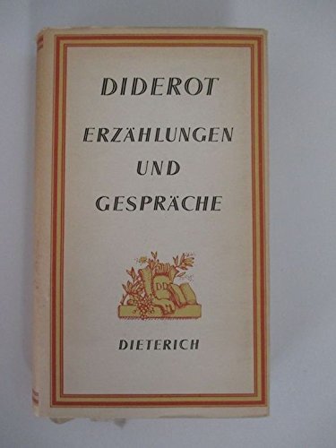 Erzählungen und Gespräche von Dieterich