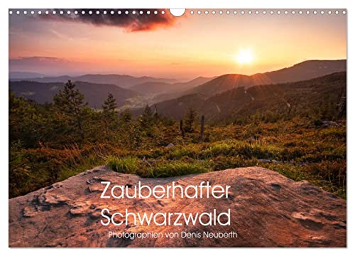 Zauberhafter Schwarzwald (Wandkalender 2024 DIN A3 quer), CALVENDO Monatskalender von CALVENDO
