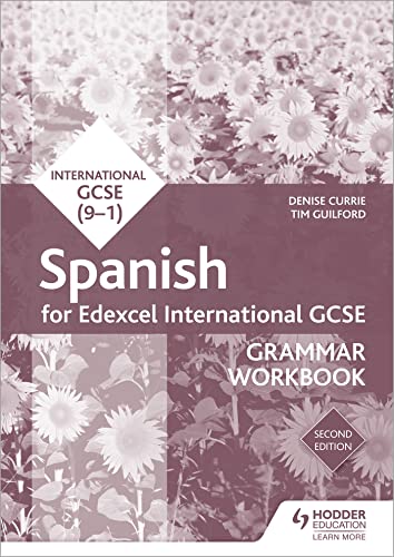 Edexcel International GCSE Spanish Grammar Workbook Second Edition von Hodder Education