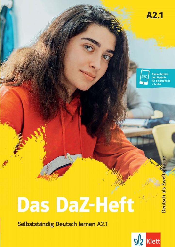 Das DaZ-Heft A2.1 von Klett Sprachen GmbH