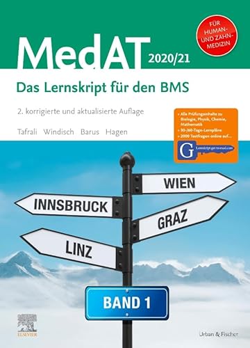 MedAT Humanmedizin/Zahnmedizin 2020/2021- Band 1: Das Lernskript für den BMS - Mit Zugang zu Lernskript.get-to-med.com (MedAT Set Band 1+2) MedAT Humanmedizin/Zahnmedizin 2020/2021- Band 1: Das Lernskript für den BMS - Mit Zugang zu Lernskript.get-to-med.com (MedAT Set Band 1+2)