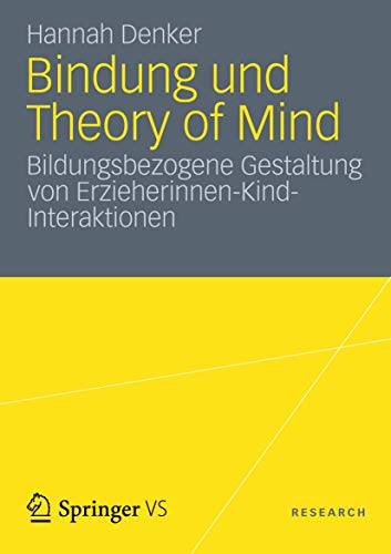Bindung und Theory of Mind: Bildungsbezogene Gestaltung von Erzieherinnen-Kind-Interaktionen Bindung und Theory of Mind: Bildungsbezogene Gestaltung von Erzieherinnen-Kind-Interaktionen