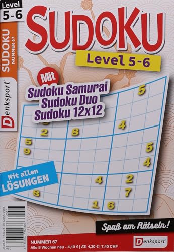 Denksport Sudoku Level 5 67/2024