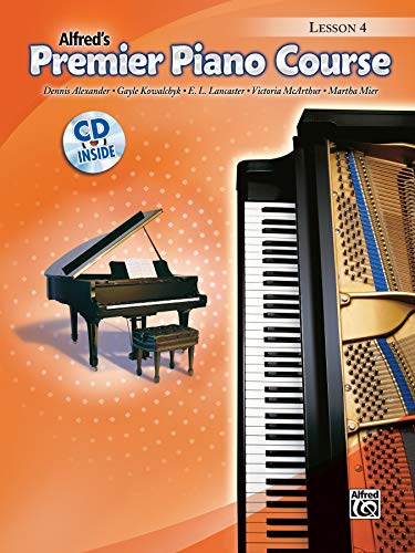 Premier Piano Course Lesson Book, Bk 4: Book & CD [With CD] von Alfred Music