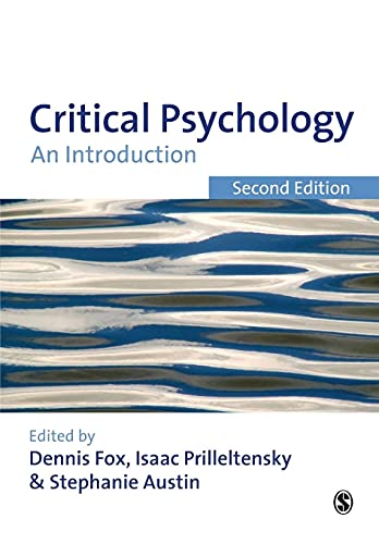 Critical Psychology: An Introduction von Sage Publications