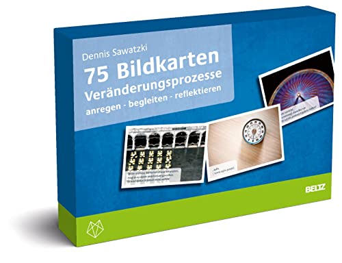 75 Bildkarten Veränderungsprozesse: anregen - begleiten - reflektieren. Mit 32-seitigem Booklet. Bild- und Textimpulse (Coachingkarten)