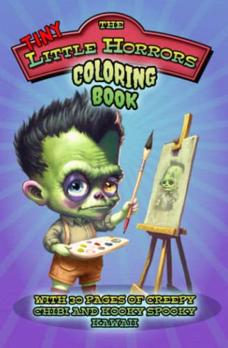 The Tiny Little Horrors: Colouring book
