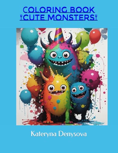 Сoloring book "Cute Monsters" von Independently published