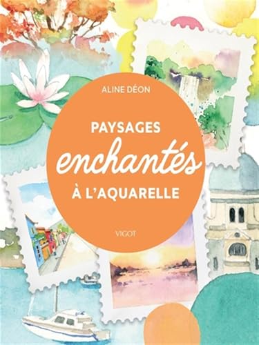 Paysages enchantés à l'aquarelle von VIGOT