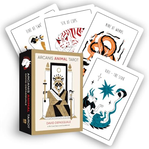 Arcanis Animal Tarot: A 78-Card Deck and Guidebook von Hay House