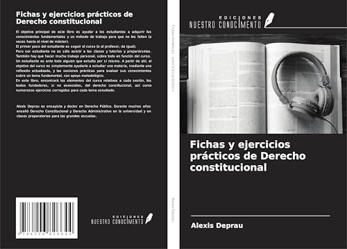 Fichas y ejercicios prácticos de Derecho constitucional von Ediciones Nuestro Conocimiento