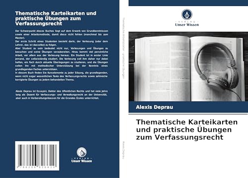 Thematische Karteikarten und praktische Übungen zum Verfassungsrecht: DE von Verlag Unser Wissen