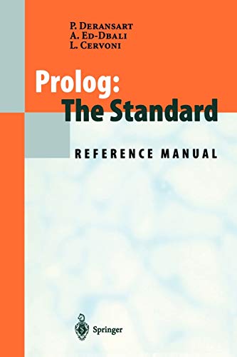 Prolog: The Standard: Reference Manual