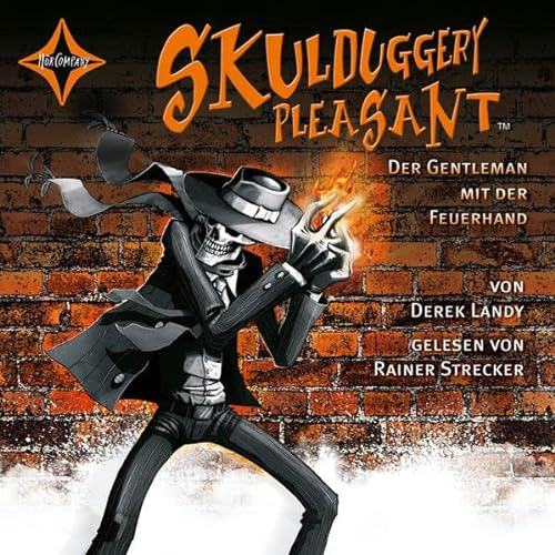 Skulduggery Pleasant - Folge 1: Der Gentleman mit der Feuerhand. Gelesen von Rainer Strecker. Autorisierte Hörfassung. mp3-CDs. Laufzeit ca. 7 Std. 30 Min.