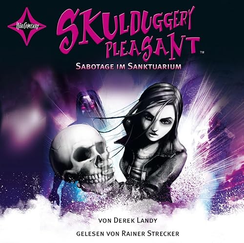 Skulduggery Pleasant - Folge 4: Sabotage im Sanktuarium. Gelesen von Rainer Strecker, 6 CD Cap-Box, ca. 8 Std.