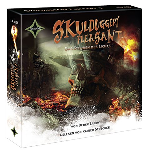 Skulduggery Pleasant - Folge 9: Das Sterben des Lichts. Gelesen von Rainer Strecker, 10 CDs Cap-Box, ca. 14 Std. (Skulduggery Pleasant, 9)