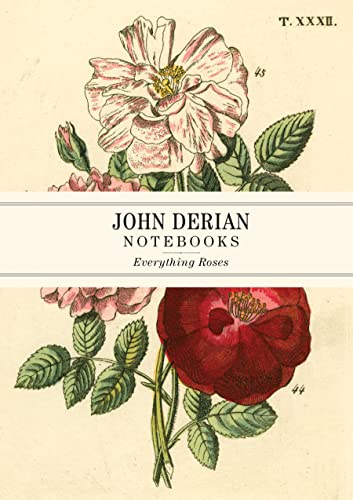 Melia Publishing John Derian Paper Goods: Everything Roses Notebooks