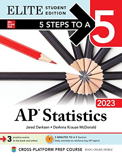 AP Statistics 2023: Elite Edition (5 Steps to a 5)